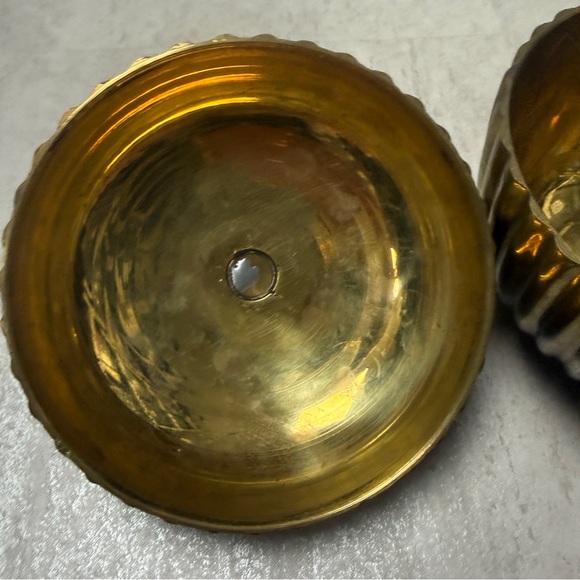 Vintage Maitland-Smith brass bowl lidded trinket box - Picture 4 of 7